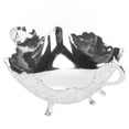 thumbnail image 1 of Frutero De Metal, Cuenco De aleación Para Servir Estilo Europeo Vintage Con Estampado De Pavo Real Para Cafetería, 1 of 7