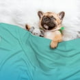 thumbnail image 3 of Disketp Teal Turquoise Dog Blanket/Bed Cover for Dogs and Cats,Puppy Essentials-Large, 3 of 8