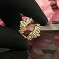 thumbnail image 2 of 1.55Ct. Baguette and Marquise Cut Ring Enhancer Wrap Wedding Ring For Women, 2 of 7