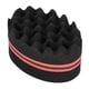thumbnail image 1 of Para Cepillo De Esponja Para El Cabello, Esponja Con Agujeros Grandes, Rastas, Bloqueo, Peine En Espiral Afro, Herramienta De Cuidado Para Hombres Y Mujeres, Rizos, 1 of 7