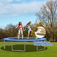 thumbnail image 4 of Patiojoy 10FT Trampoline Replacement Safety Pad Bounce Frame Waterproof Spring Cover Blue, 4 of 10