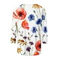thumbnail image 5 of EGNMCR Womens Tops Summer Outfits Fashion Short Sleeve Crew Neck Printed Casual Loose Soft T-Shirt Pullover Blouse Tops Spring/Summer Sale Clearance, 5 of 5