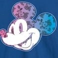thumbnail image 3 of Mickey & Friends - Mickey Floral Design - Men's Long Sleeve T-Shirt, 3 of 5