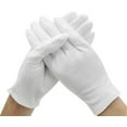 thumbnail image 4 of 6Pairs Moisturizing Gloves Overnight, Cotton Gloves for Dry Hands Eczema,White Cotton Gloves for Men and Women, 4 of 4