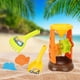 thumbnail image 5 of Juguetes De Playa De Verano Playa Cubos Palas Herramientas Anti Scratch DIY Sandbox Mold Set para viajes al aire libre Tmvgtek libre de BPA, 5 of 7