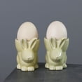 thumbnail image 5 of 1PC Cute Ceramic Bunny Egg Cup, Easter Rabbit-Shaped Porcelain Holder for Breakfast, Spring Home Decor & Party Favors, 5 of 9