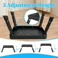 thumbnail image 3 of YEEZEE Folding Step Stool,Height-Adjustable with Non-Slip Surface Ideal for Kitchens and Home Use Folding Ladder, 3 of 10