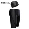 thumbnail image 2 of Mens Swim Jammers Endurance Long Racing Training Swimsuit With swimming cap, 2 of 6