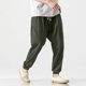thumbnail image 5 of Pantalones de Hombre Cintura Elástica Color Sólido Doble Bolsillo Casual Cónico Pantalones de Longitud Completa con Cintura Elástica, 5 of 8