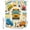 Cream, variant on 54x78 Inch Shower Curtain Decorative Orange Cartoon Truck Bathtub Bath Curtains Fabric Waterproof Bathroom Decor, Cute Engineering Vehicle Small Stall Shower Curtain Set with 12 Hooks