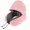 Pink, variant on Memory Foam Travel Neck Pillow with Hood, Ergonomic U-Shaped Neck Support Pillow for Airplane, Car, Office Napping, Soft Comfortable Headrest Pillow with Hood for Travel, Sleeping, Rest