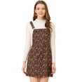 thumbnail image 1 of INSPIRE CHIC Robe Décontractée à Bretelles Réglables à Imprimé Floral pour Femmes, 1 of 6