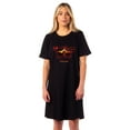 thumbnail image 6 of The Silence of the Lambs Women's Movie Logo Nightgown Sleep Pajama Dress, 6 of 6