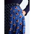 thumbnail image 5 of Free Assembly Women’s and Women’s Plus Pleated Tab Waist Midi Skirt, Sizes 0-28W, 5 of 6