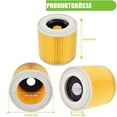 thumbnail image 4 of Filtro de Cartucho para KaRcher WD3 Premium WD2 WD3 WD3P WD3 MV2 MV3 Filtro de Repuesto para Aspiradora KaRcher, 4 of 5