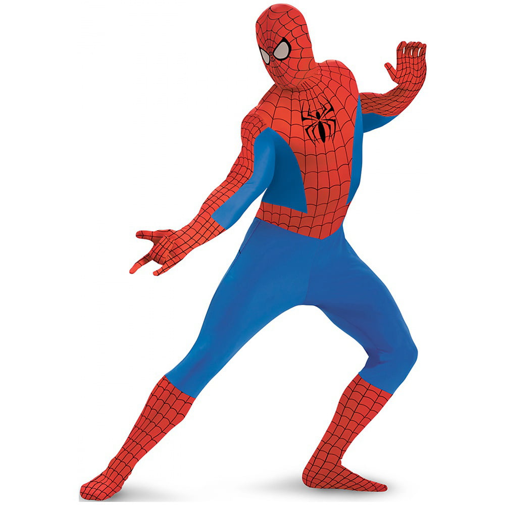 One Piece Fancy Dress Outfit Halloween Party Adult Spider Suit Costume 