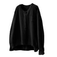 thumbnail image 5 of GigrtiJin Women's Plus Size Cardigan Sweater V-Neck Long Sleeve Button down Fashion Knitted Sweaters Jackets, 5 of 9