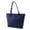 Dark Blue, variant on Women Solid High Capacity Messenger Handbag Satchel Shoulder Bags
