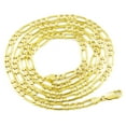 thumbnail image 6 of Nuragold 14k Real Yellow Gold Figaro Link 5.5mm Chain Bracelet (7"-9") Italian Jewelry for Men & Women, 6 of 22