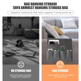 thumbnail image 3 of Sillón Caddy Organizador Reclinable para TV Remote Phone Magazine (gris Medio), 3 of 8