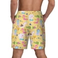 thumbnail image 4 of Uemuo Summer Animals Pattern Mens Swim Trunks Quick Dry Board Shorts with Mesh Lining, Stretch Beach Shorts Quick Dry No-Chafing Board Shorts-XX-Large, 4 of 9