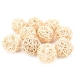 thumbnail image 3 of 10Pcs Rattan Balls Bird Toys Sepak Takraw Toy Rattan and Harmless Small Animal Chew Toy for Parakeets, 3 of 7