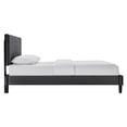 thumbnail image 2 of Modway Roxanne Performance Velvet Queen Platform Bed, Multiple Colors, 2 of 3