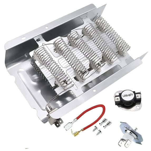 Aniceparthy 279838 W10724237 279816 Dryer Heating Element Assembly Replacement Part by AMI PARTS - WED4815EW1 NED4655EW1 Fit for Whirlpool Amana Dryer Heating Element