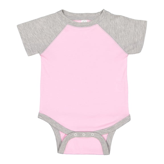 Rabbit Skins Infant Baseball Fine Jersey Bodysuit - RS4430