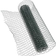 FRCOLOR Galvanized Wire Netting for DIY Projects and Garden Use Green Hexagonal Mesh Poultry Breeding Net 4ft x 50ft