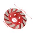 thumbnail image 3 of OTVIAP Cup Grinding Wheel, Grinding Wheel Cup, Red For Ceramic Polishing Grinding Concrete, 3 of 8
