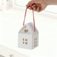 thumbnail image 4 of Unique Bargains House Shape Gift Bags 10 Pcs for Various Occasions White, 4 of 5