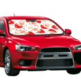 thumbnail image 2 of Kdxio Cute Mushroom Print Front Windshield Sun Shade,Folding Auto Sunshade for Car Truck SUV-Medium, 2 of 7
