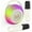 S15-White, variant on Monster Bluetooth Speakers 80W, Powerful Sound and Punchy Bass, Full-Screen Colorful Lights, Bluetooth 5.3, 24H Playtime, Portable Wireless Speakers for Outdoor, Party