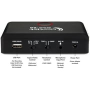 ClearClick AV To HD Converter 2.0 (Second Generation) - Convert & Record Video From AV RCA Composite Video To HDMI 1080P - Adapter For VCR, VHS, DVD, Camcorder, Hi8, Gaming To TV