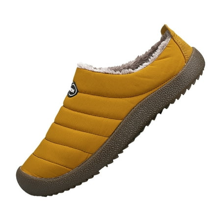 Yindaity Winter Snow Boots for Women Keep Warm Lined Ankle Booties Outdoor Hiking Shoes(C 7)
