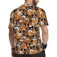 thumbnail image 2 of Wukai Dogs Different Breeds Print Men's Short-Sleeved Mesh T-Shirt,Quick-Dry Short Sleeve Workout T-Shirt-Large, 2 of 8