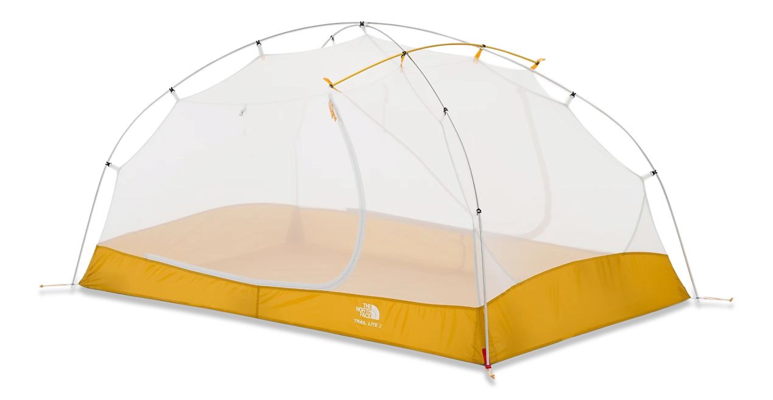 THE NORTH FACE Trail Lite 2 Tent  2-Person Khaki Stone/Arrowwood Yellow
