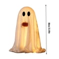 thumbnail image 2 of Aonerit 12In Led Ghost Decor, Lighted Halloween Tabletop Prop, Cute Spooky Figure Ornament, Indoor Outdoor Venue Party Decoration, 2 of 8