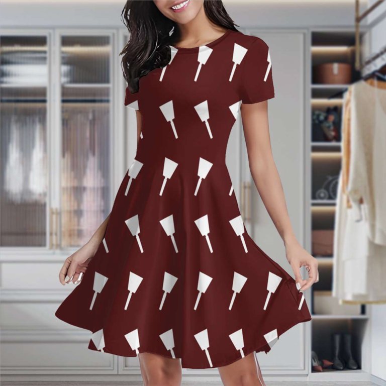 skater dress casual Skater dress for women, Cream Linen dress, Block print dress, Linen tunic dress, Made to order, Custom made, Plus size