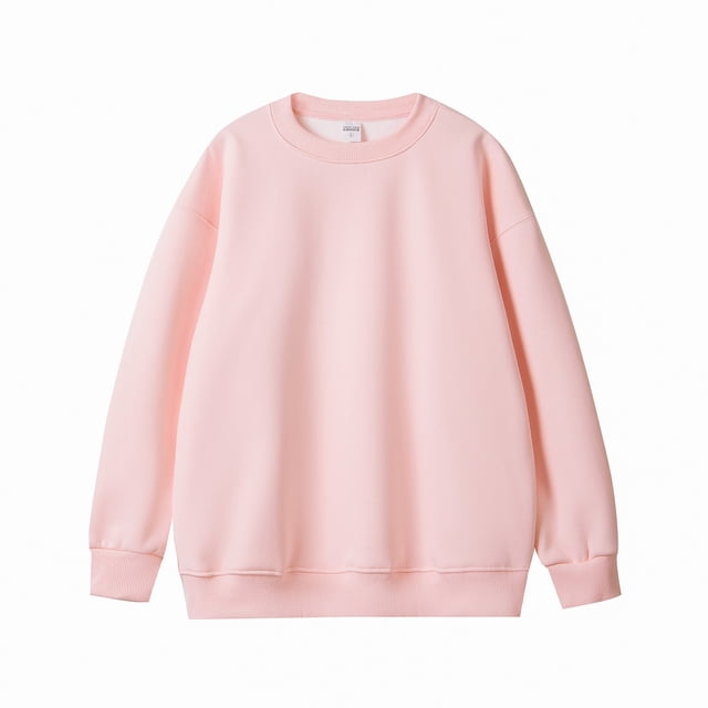 pstuiky camisa de manga larga para hombre, Camisas tipo jersey básicas de cuello redondo informales de color sólido y grueso para hombre salir tops l