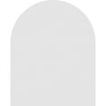 thumbnail image 4 of 30"W x 34"H Round Top Surface Mount PVC Gable Vent: Non-Functional, w/ 2"W x 2"P Brickmould Sill Frame, 4 of 13