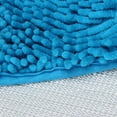 thumbnail image 3 of Nksudet Non-Slip Bathroom Rugs Chenille Soft Striped Plush Bath Mat,"15.8 X 25",Light Blue, 3 of 4