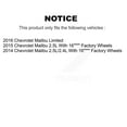 thumbnail image 2 of CMX Rear Disc Brake Caliper Assembly Left Right Side (Driver Passenger) Kit for Car Chevrolet Malibu Limited KBC-100282, 2 of 10