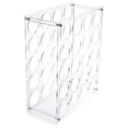 thumbnail image 3 of Inteprter Estante de almacenamiento, soporte para rollos, soporte para servilletas, ahorro de espacio, práctico contenedor de mano de obra fina, Almacenamiento y organización del hogar, 3 of 6