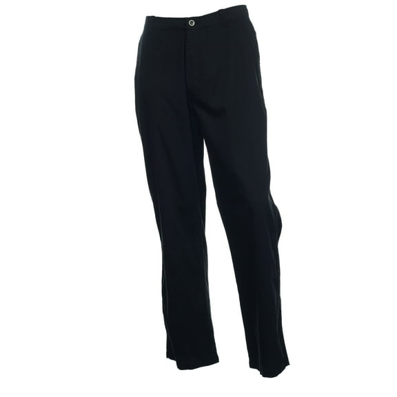 Perry Ellis Black Flat Front Dress Pants | Size 32x30