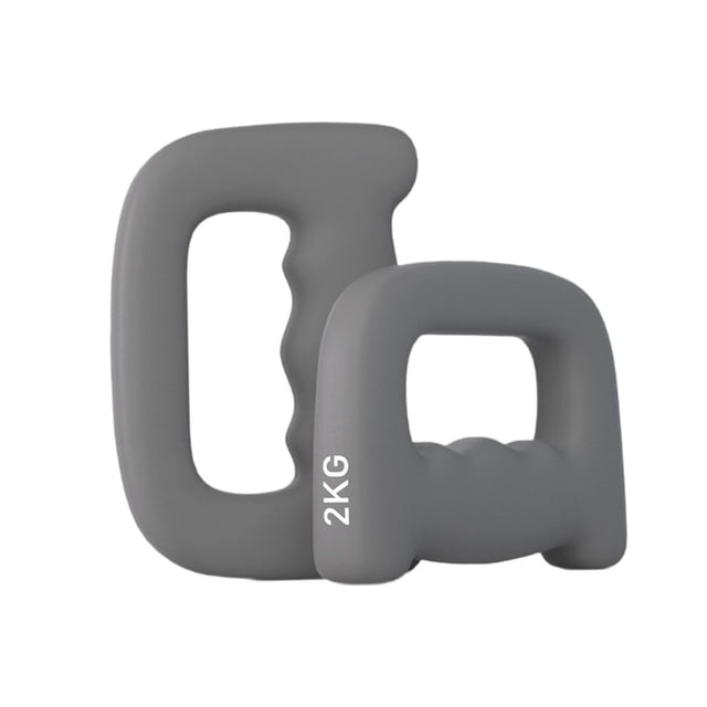 ziyahi 2pack/lot Boxing Dumbbell Small Dumbbell For Boxing Hand Weight Multitasking Tools For Shadow And Aerobics Gray 2kg