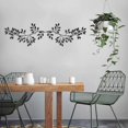 thumbnail image 5 of Flower Branch Wall Decor Metal Branch Art Decor Black Large Branch Wall Signs for Flower Sculpture Hanging Wall Decor, 5 of 5