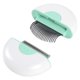 thumbnail image 1 of 2-In-1 Cat Brush Set Pet Hair Removal Shedding and Grooming Comb for Short Haired Cats Stainless Steel Needle Portable Easy to Clean Soft, 1 of 4