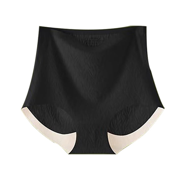 DondPO Womens Underwear High Waisted Underwear Womens PantiesLadies Briefs Womens Sexy Underwear Seamless Underwear For Women Black XL Clearance!